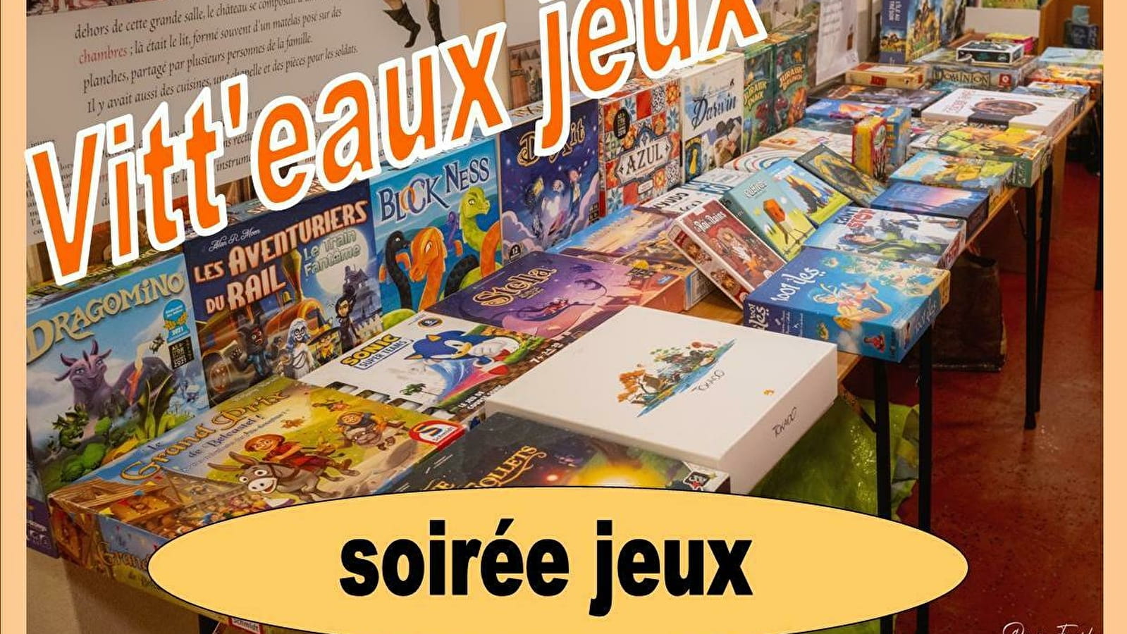 Vitt'eaux Jeux - soirée Jeux de société