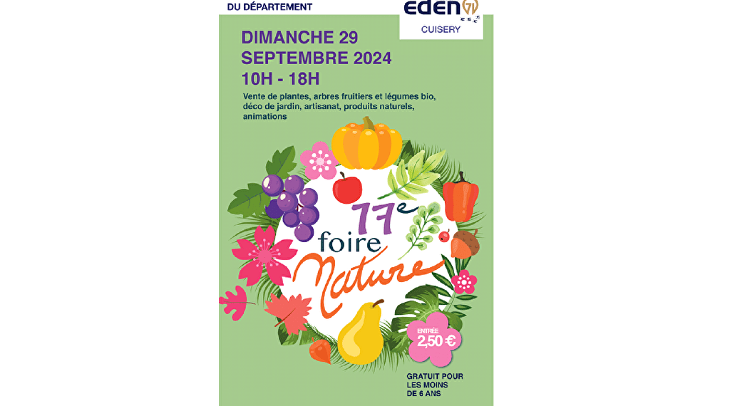 17ème foire nature Le 29 sept 2024