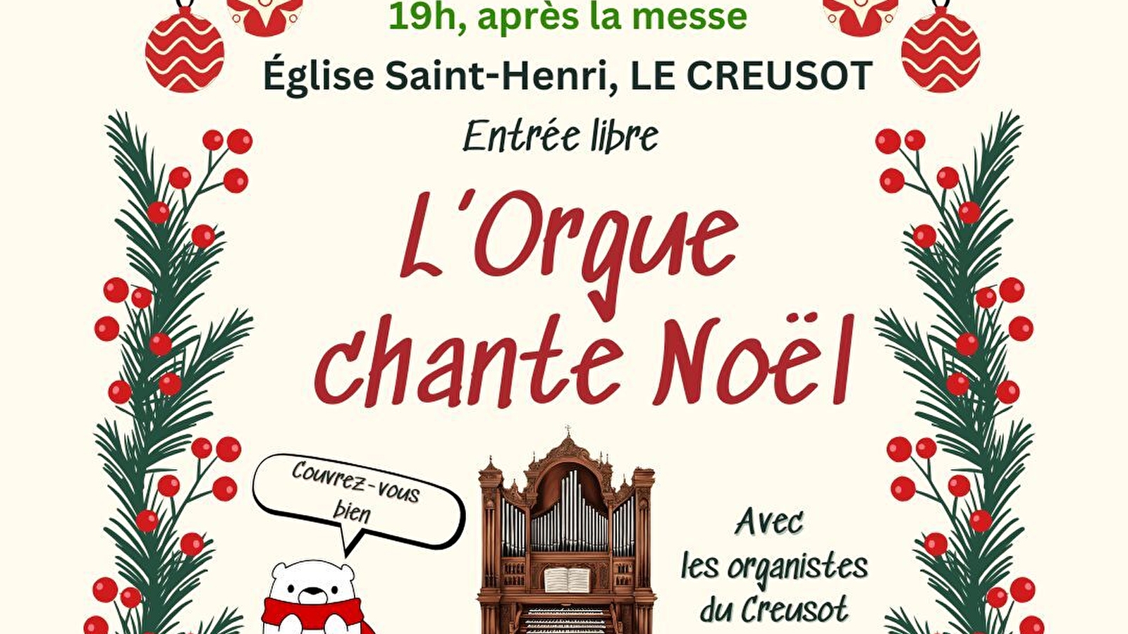 L'orgue chante Noël