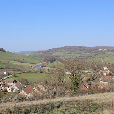 Point de vue sur les hauteurs de Crugey