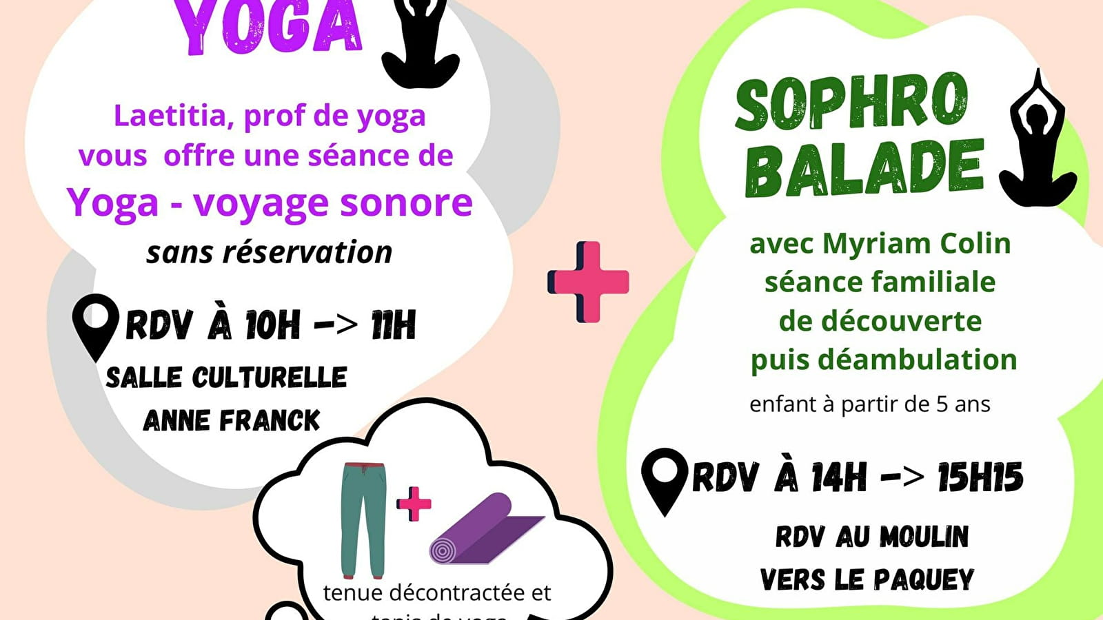 Octobre rose : Yoga, sophro balade