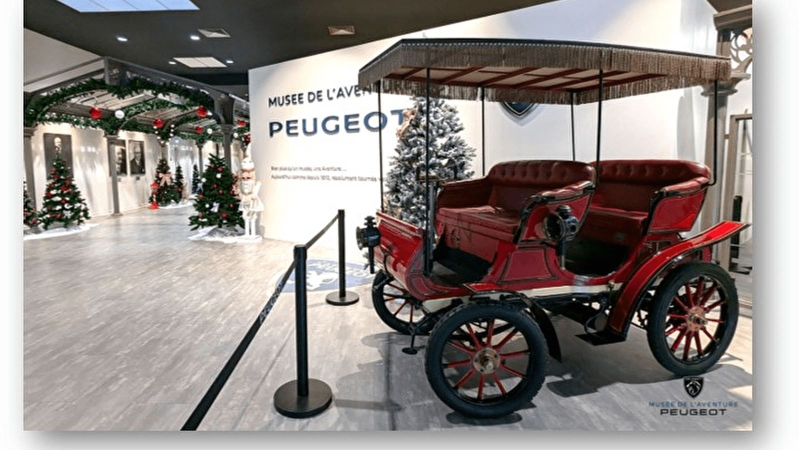 Noël au Musée de L'Aventure Peugeot !