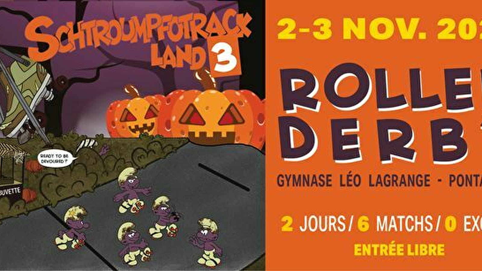 Roller Derby : Le Stroumpfotrack'Land