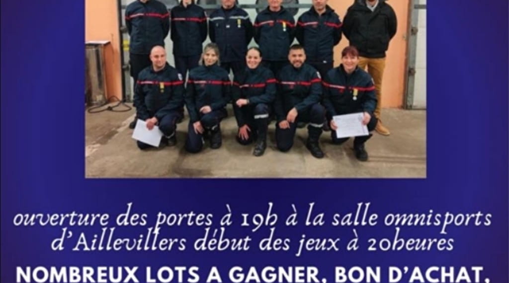 Loto des pompiers Le 9 nov 2024