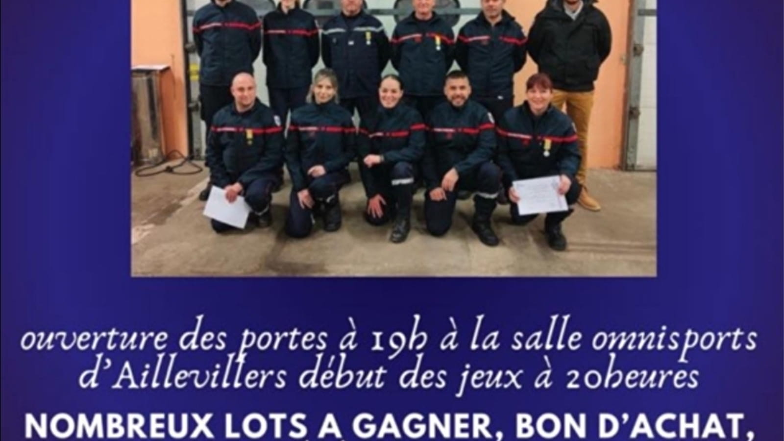 Loto des pompiers