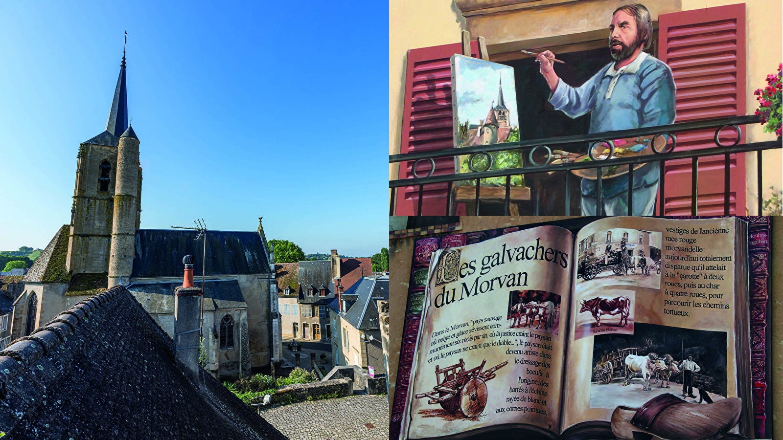 Visite de Moulins-Engilbert : entre art & histoire