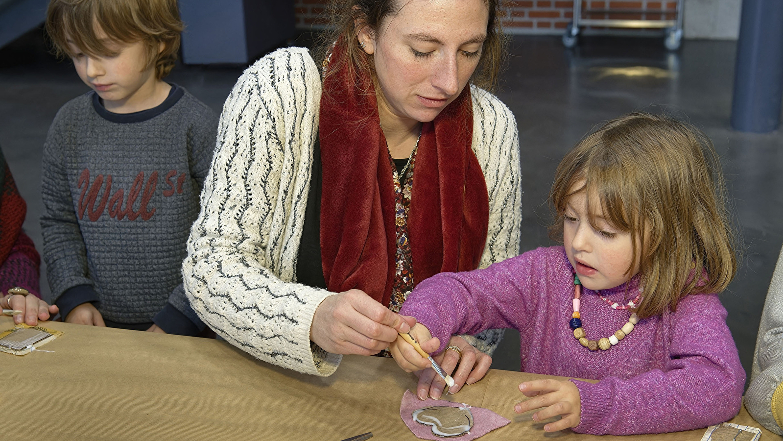 Visite-atelier parents-enfants au Frac 