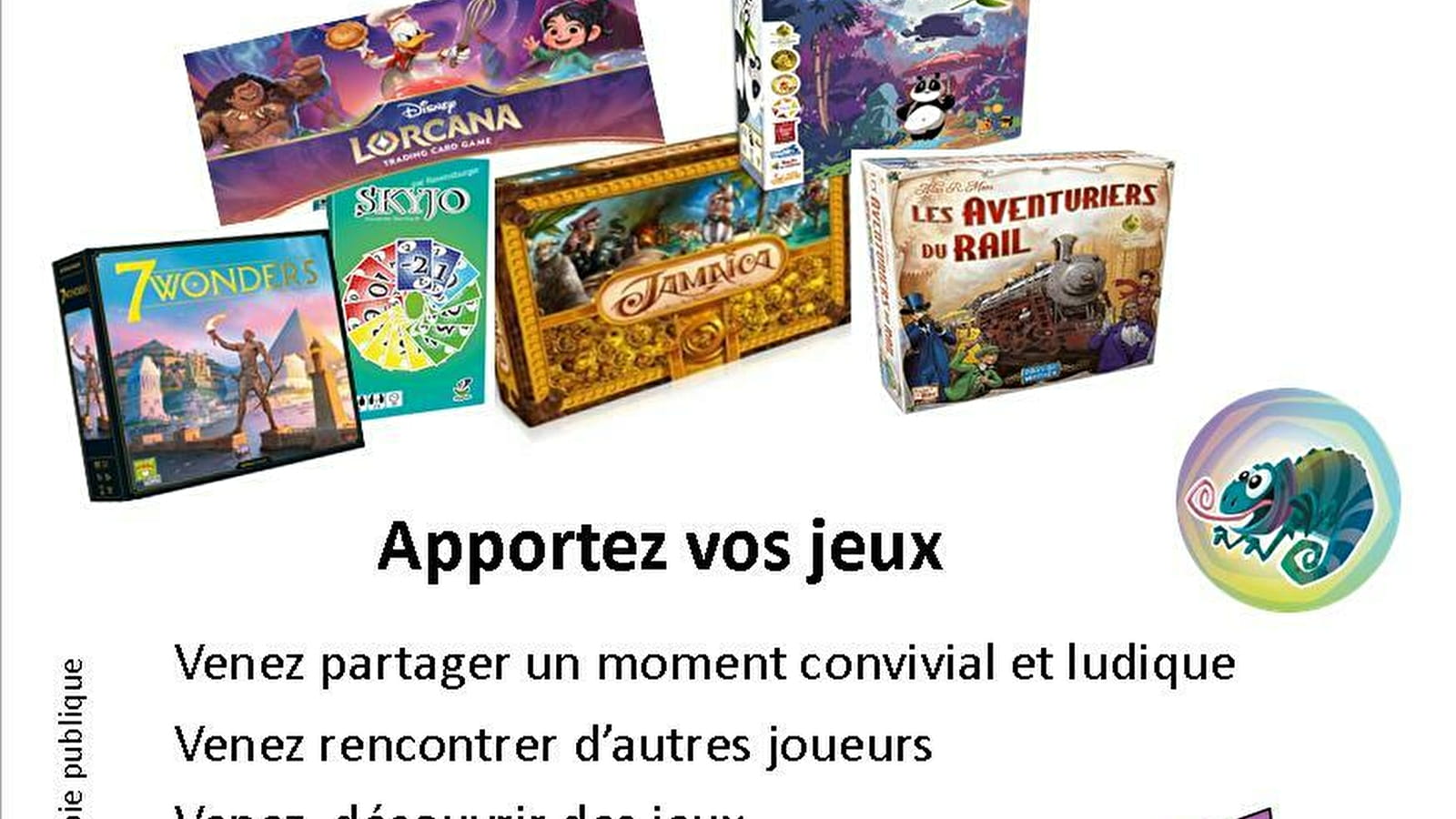 Soirée jeux de société