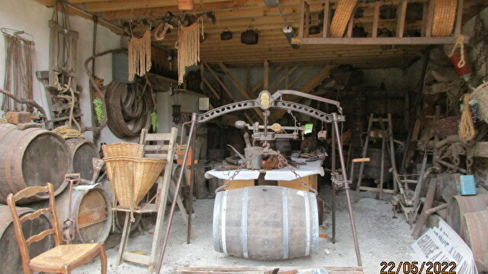 Visite de la 'Grange à Vin' -Journées Européennes du Patrimoine 2024