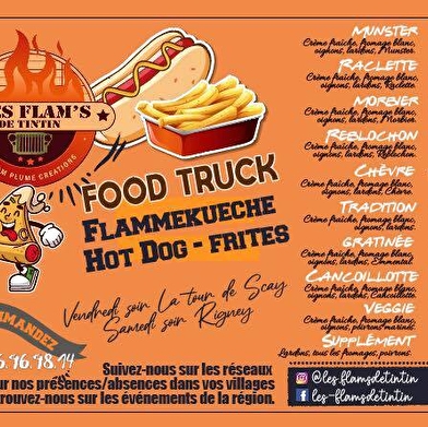 Food-truck Les flam's de Tintin