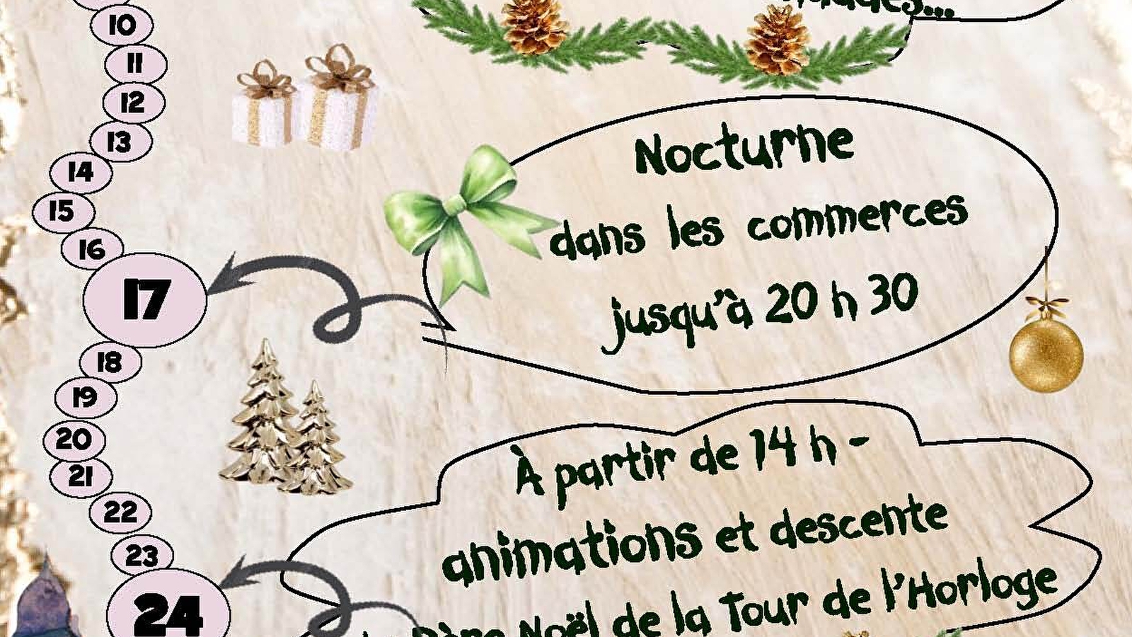 Descente du Père Noël