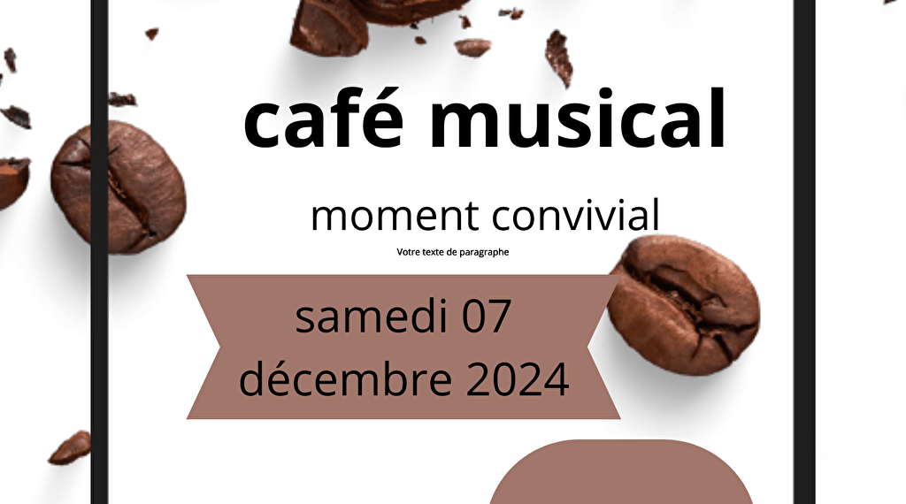 Café musical Le 7 déc 2024