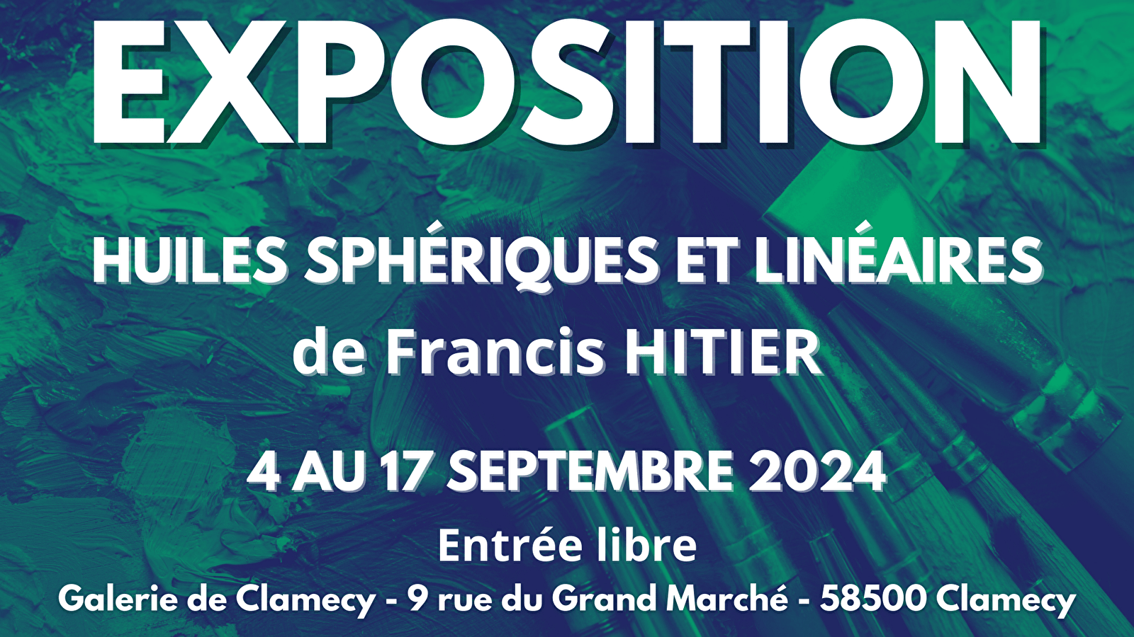 Exposition Huiles sphériques et linéaires de Francis Hitier