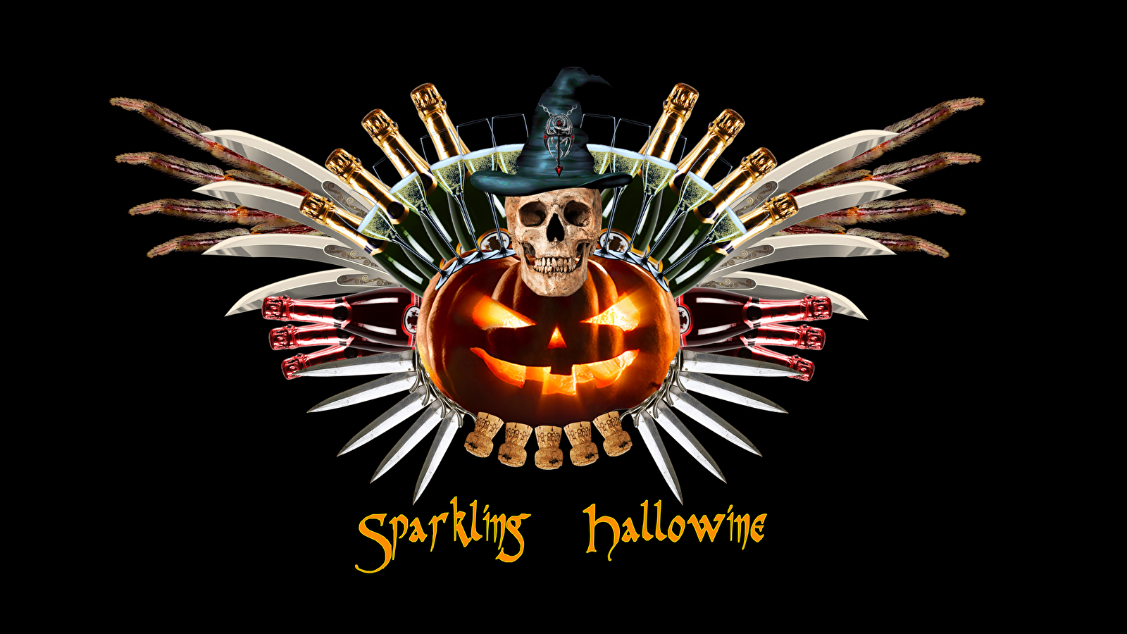 Sparkling Hallowine