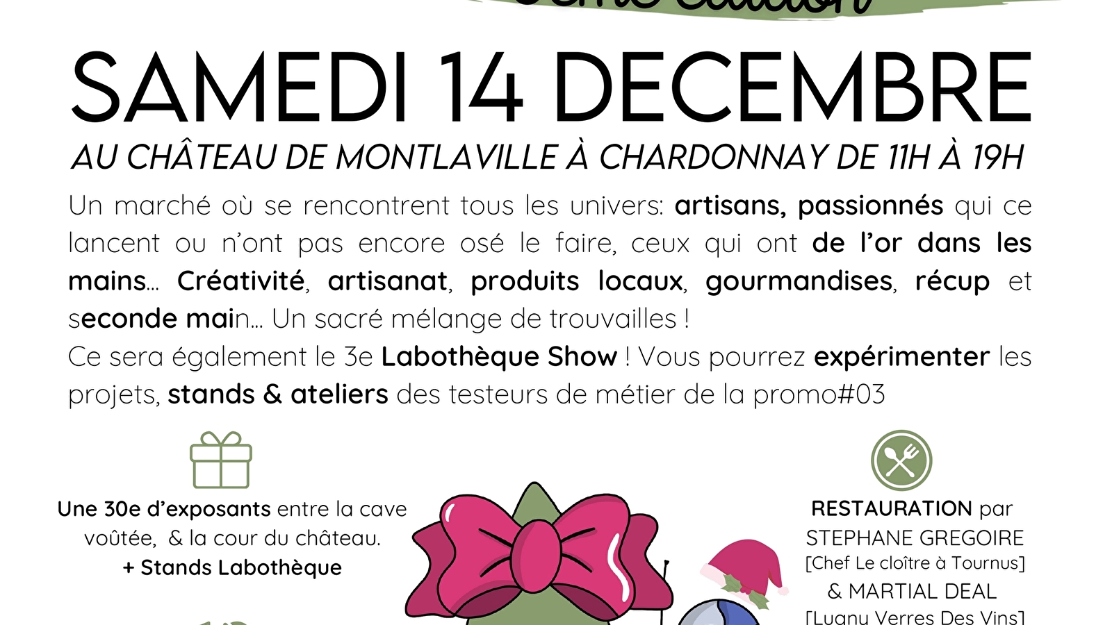 Marché de Noël à Chardonnay