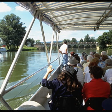 Balades en bateau au départ de Pont-de-Vaux