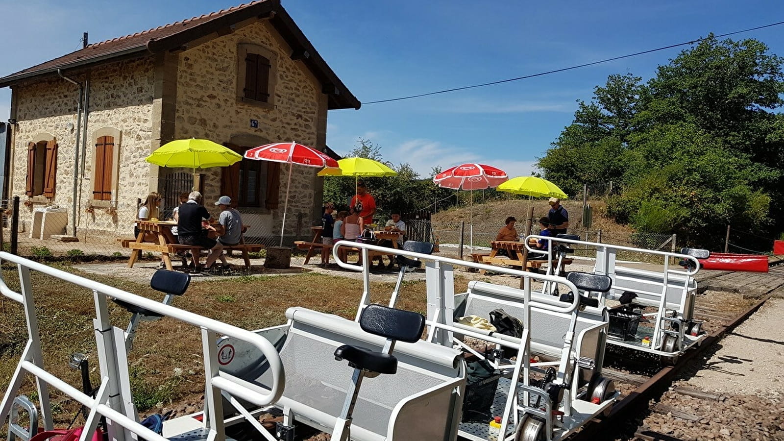 Fantastic Picnic au vélorail du Morvan