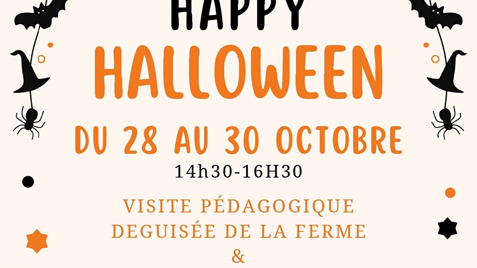 Halloween à La ferme de Flo'