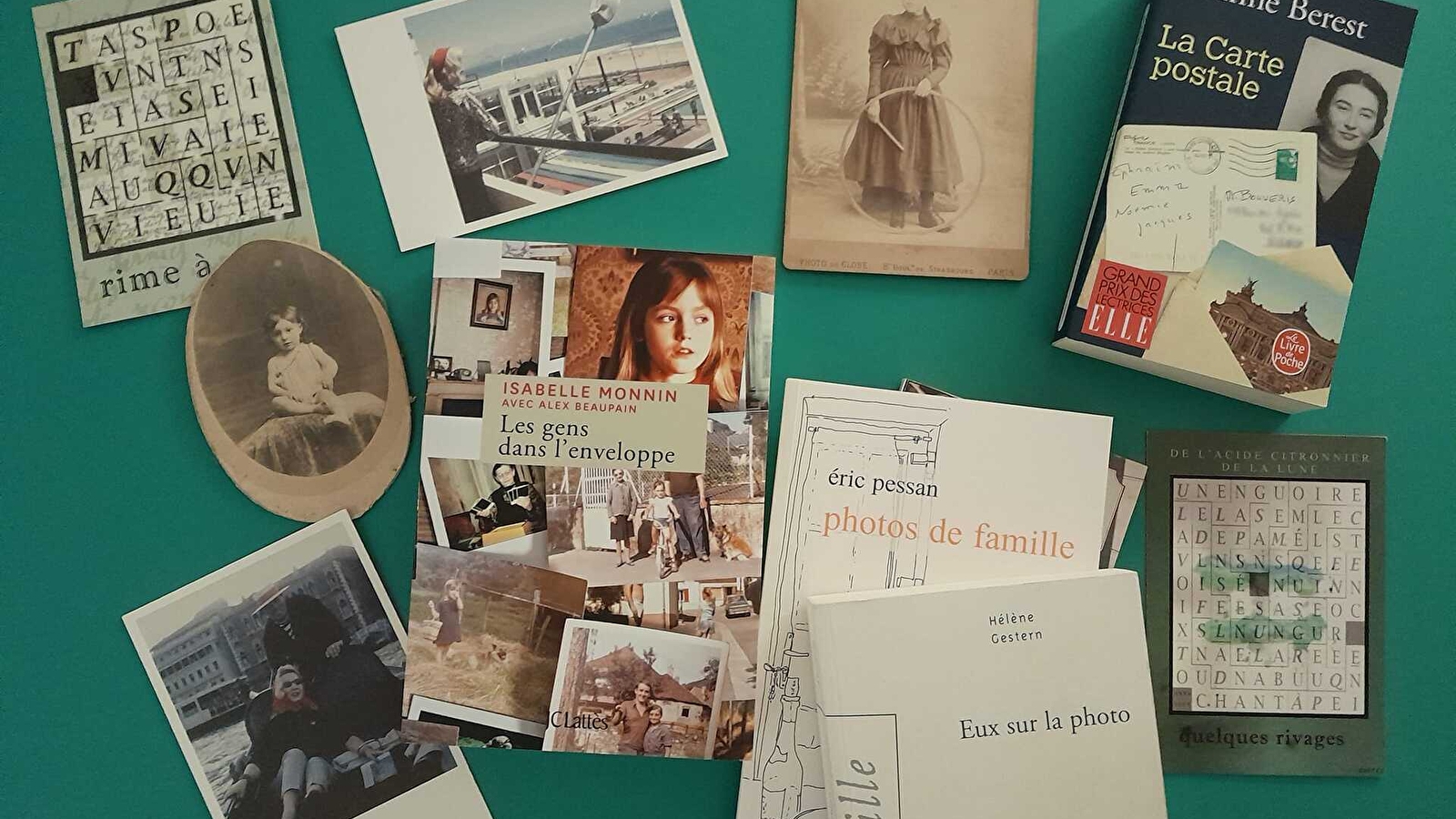 LECTURE À VOIX HAUTE POUR ADULTES - MAIS QUI SONT DONC TOUS CES GENS ? CARTES POSTALES ET PHOTOS DE FAMILLE