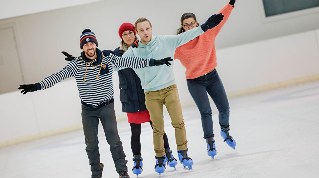 Matinée multi-jeux à la patinoire Du 12 janv au 30 mars 2025