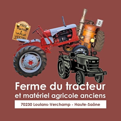 Ferme du tracteur et matériel agricole anciens