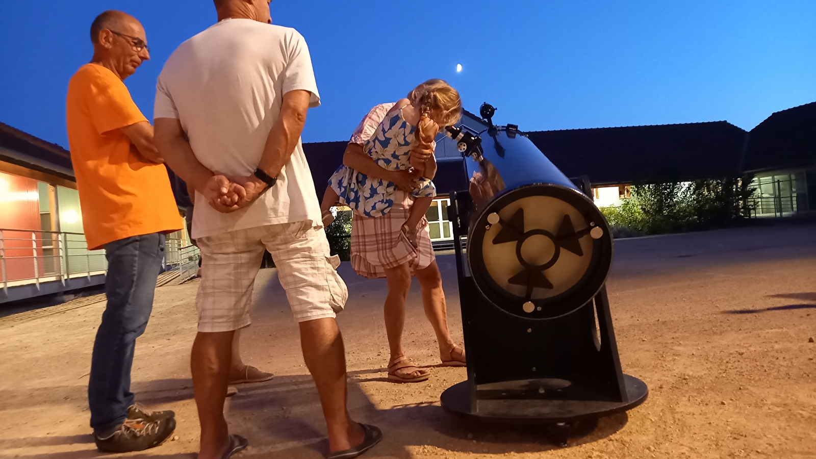 Animation astronomie 'Soirée lunaire et ciel profond' 