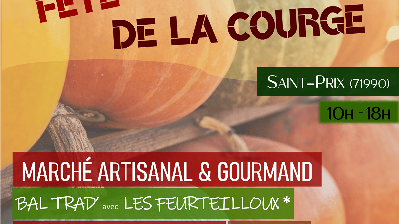 Fête de la courge Le 20 oct 2024