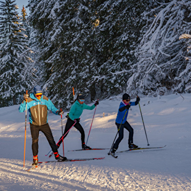 Escapade ski nordique à la station des Rousses