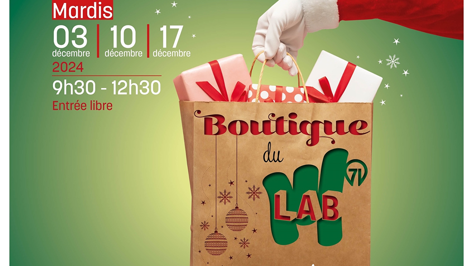 Boutique de Noël du Lab71