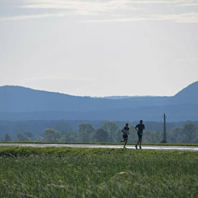 Départ marathon des Vins du Jura