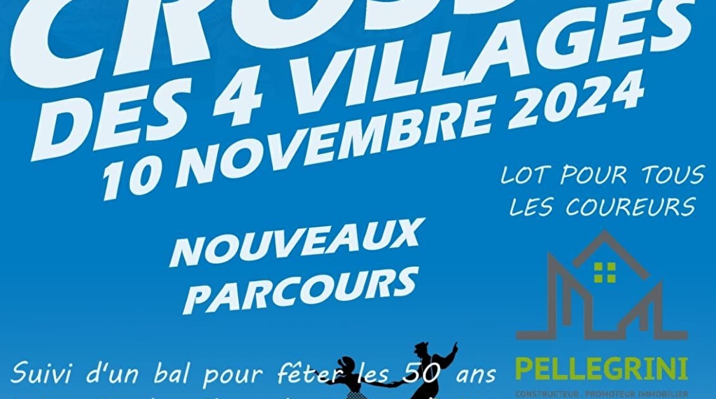 Cross des 4 villages Le 10 nov 2024