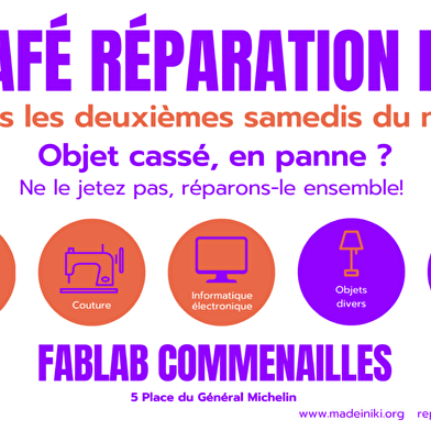 Café Réparation Iki - FabLab 