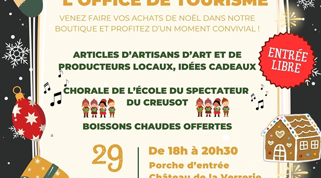 Soirée de lancement - Boutique de Noël de l