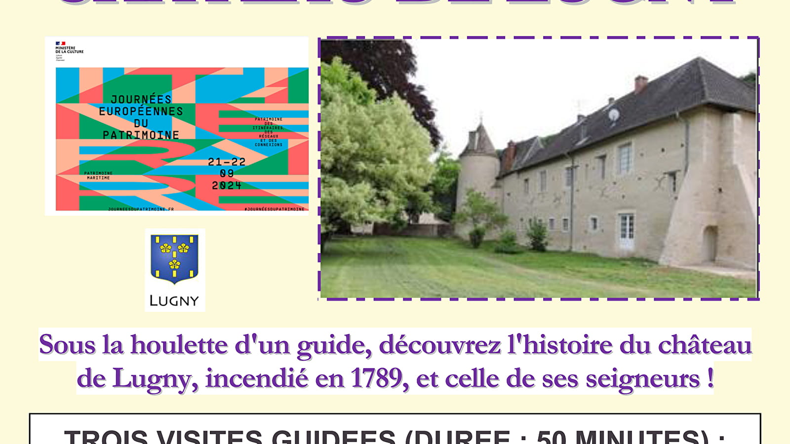 Visite guidée du château