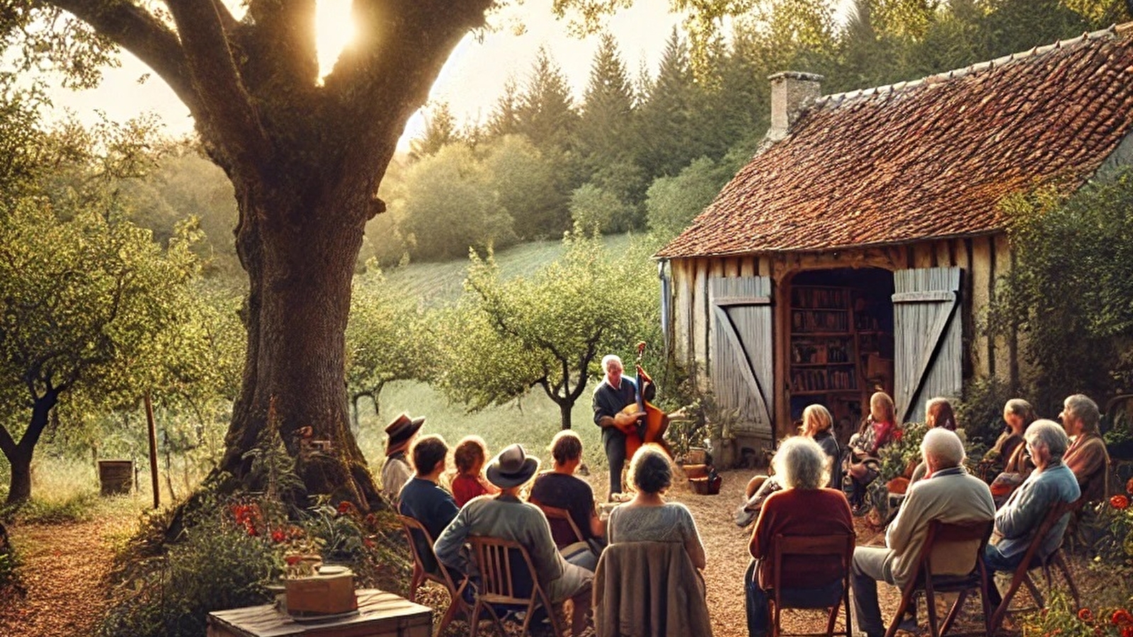 Le Printemps des Poètes à la ferme Fruirouge©