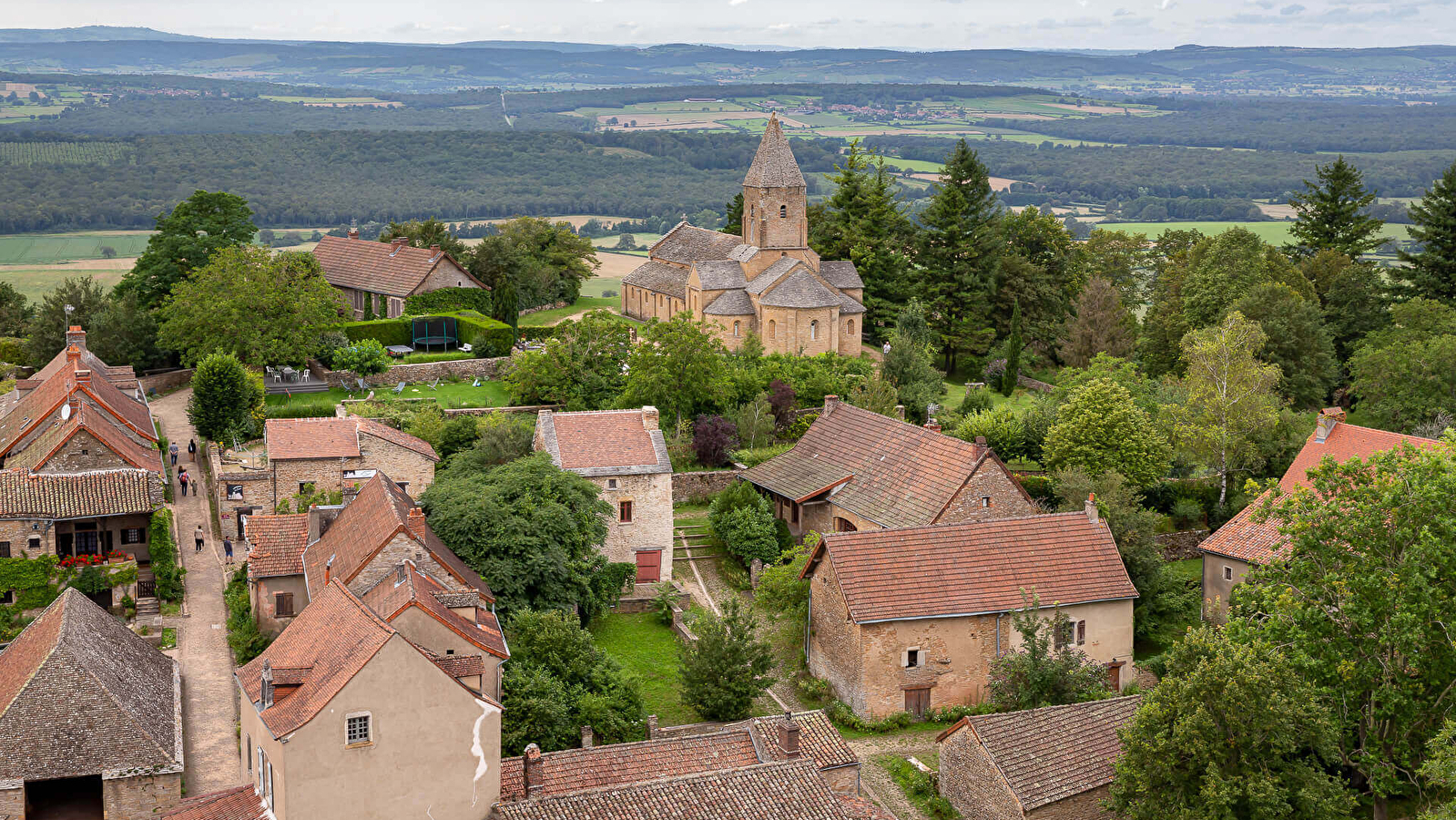 Les crêtes du Haut-Mâconnais - D'Azé à Tournus