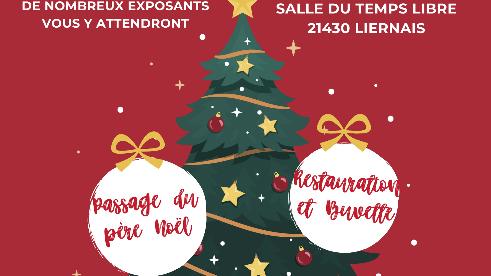 Marché de noël - Liernais