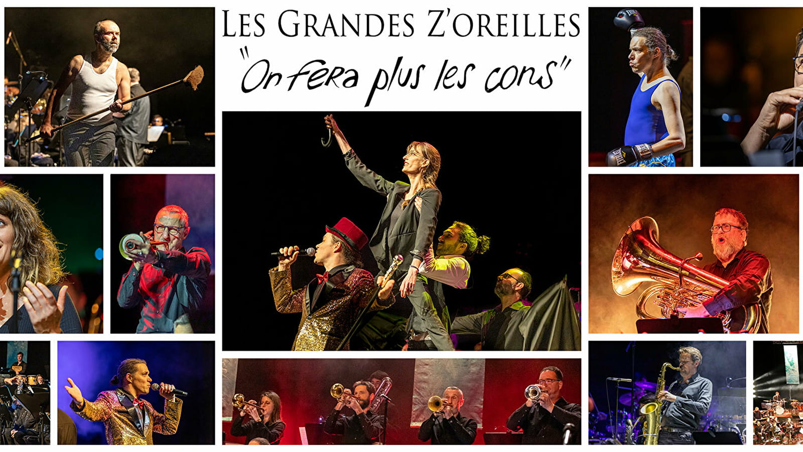 On fera plus les cons - Les Grandes Z'oreilles [spectacle hommage à Nougaro]