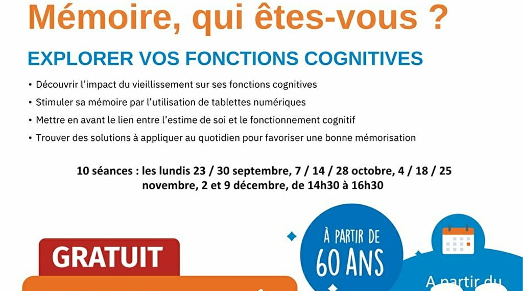 Mémoire, qui êtes-vous ? Explorer vos fonctions cognitives