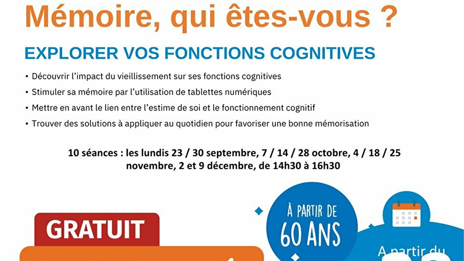 Mémoire, qui êtes-vous ? Explorer vos fonctions cognitives