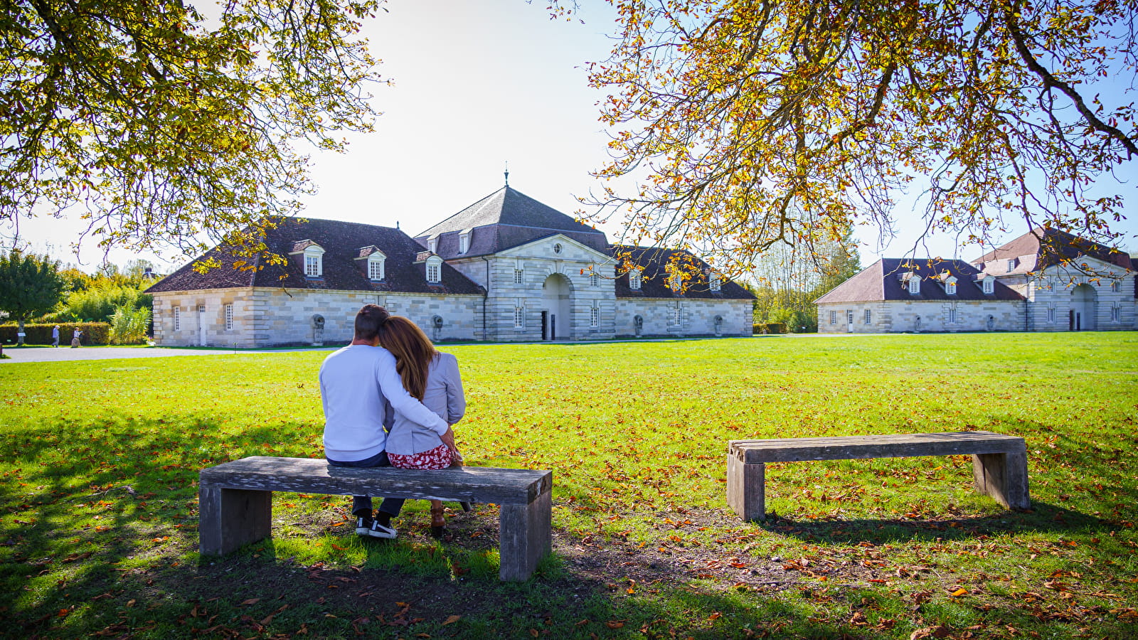 Aire de pique nique de la Saline Royale à Arc et Senans