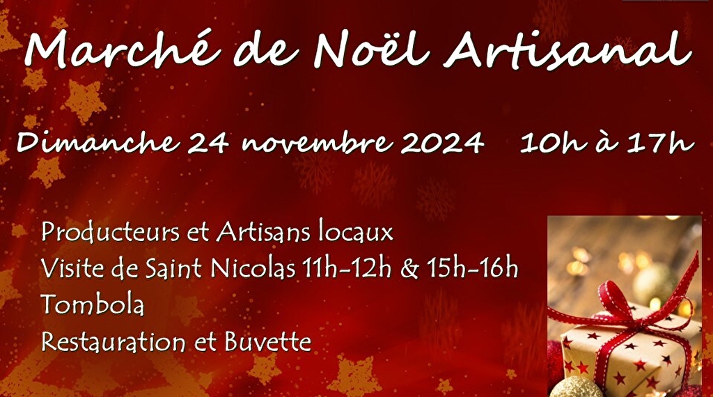 Marché de Noël Le 24 nov 2024