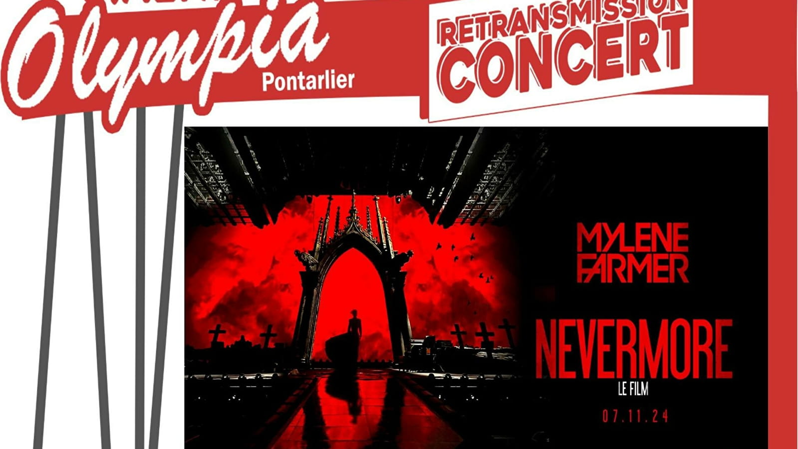 Mylène Farmer - Retransmission Concert Nevermore