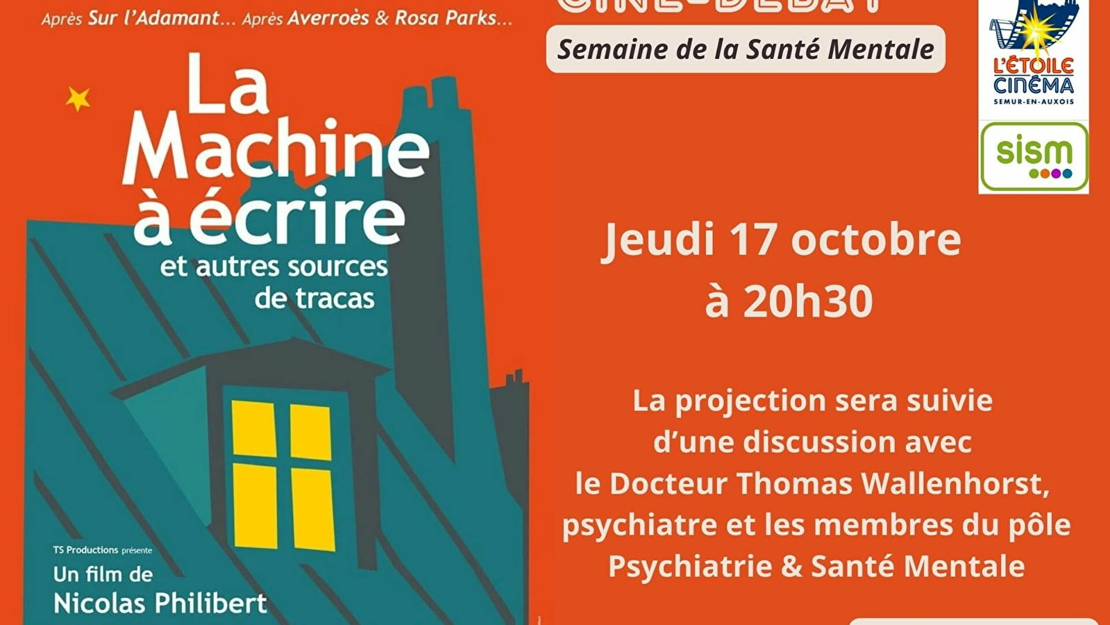 Ciné-débat / Semaine de la Santé Mentale