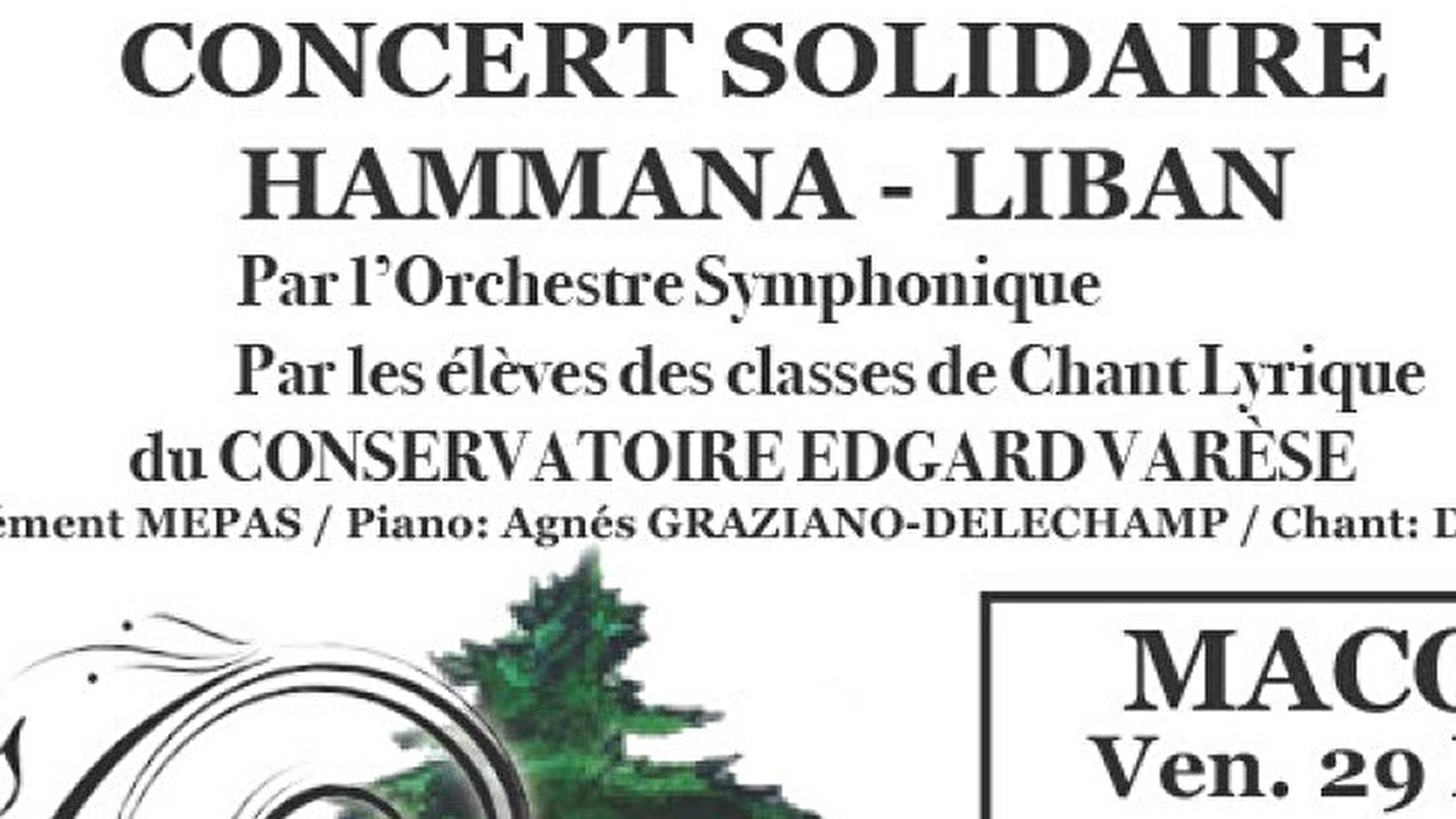 Concert solidaire - Hammana Liban