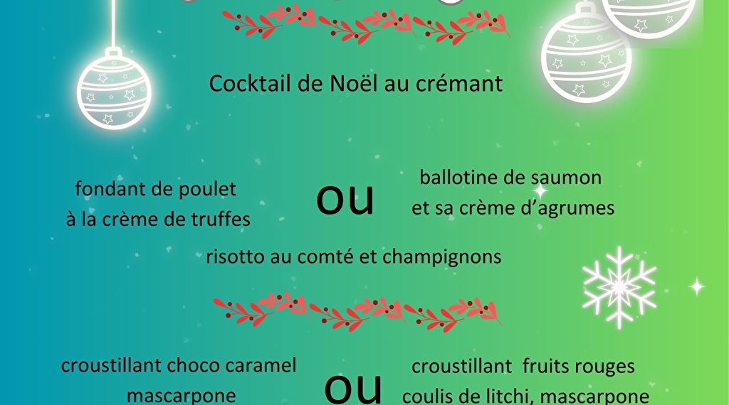 Repas de Noël chez O