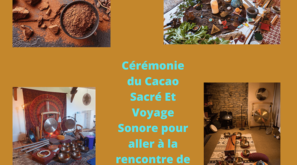 Cérémonie du Cacao Sacré Le 28 sept 2024