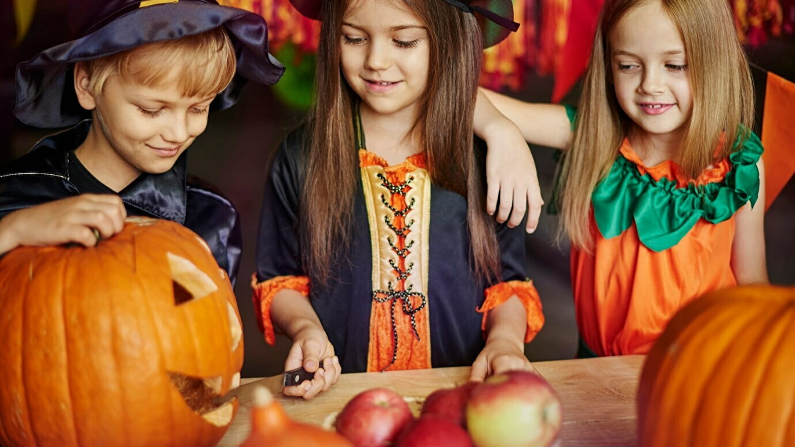 Atelier Citrouilles en goguette chez Bussy