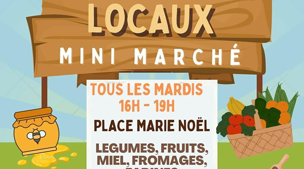 Mini-marché de producteurs locaux