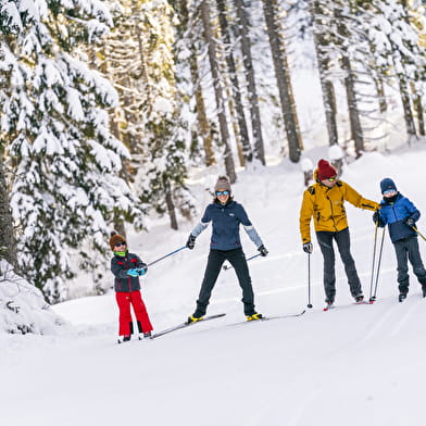 Escapade ski nordique à la station des Rousses